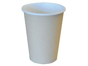 Kaffebæger Pap Ø70xH90mm 21cl 7.5oz Single Wall Til Automat Brun Catersource,100 stk/ps - (100 stk.)