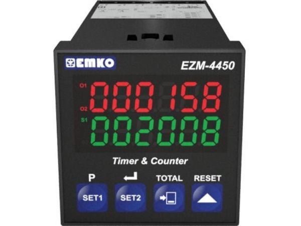 Emko EZM-4450.1.00.2.0/00.00/0.0.0.0 forhåndsteller digitalt installasjonsmåleutstyr