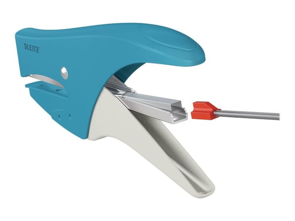Leitz Cosy - Stifttang - 15 ark / 1.5 mm - No.10 - metall - bløt blått
