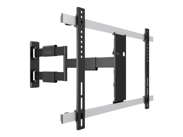 Multibrackets M VESA Flexarm Thin Large - Monteringssett (tippeleddarm, helbevegelsesmontering) - Ultra-Slim - for TV - svart - skjermstørrelse: 37...