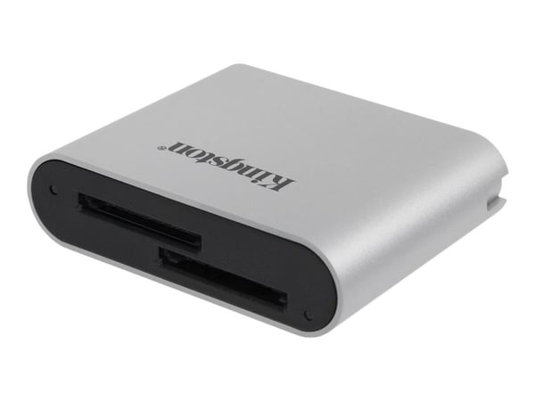 Kingston Workflow - Kortleser (SDHC UHS-I, SDHC UHS-II, SDXC UHS-I, SDHC UHS-II) - USB-C 3.2 Gen 1