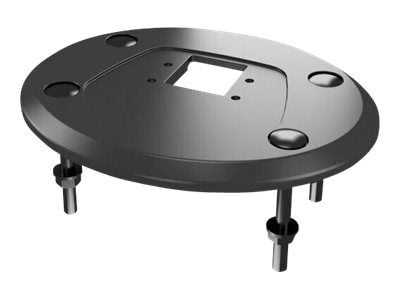 M Deskmount HD - Monteringskomponent (maljefot) - aluminium - svart - skrivebord