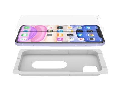 Belkin ScreenForce InvisiGlass Ultra - Skjermbeskyttelse for mobiltelefon - glass - for Apple iPhone 11, XR