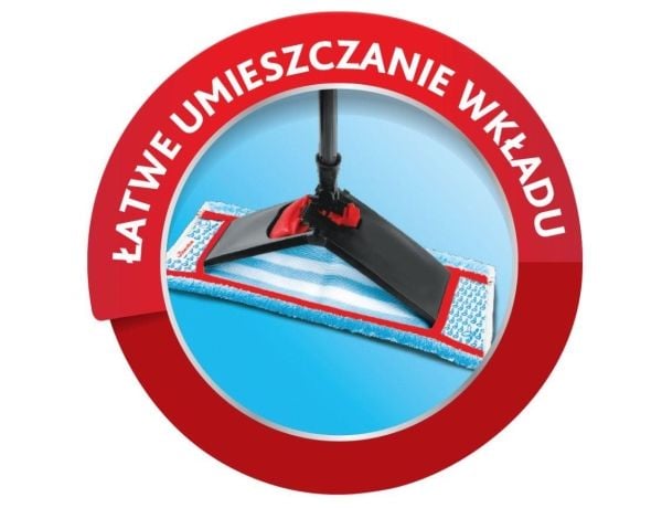 Vileda 4023103000032, Laminat, Klinkers, Trä, Våt, Plast, Röd, Vit, 430 mm, 370 mm
