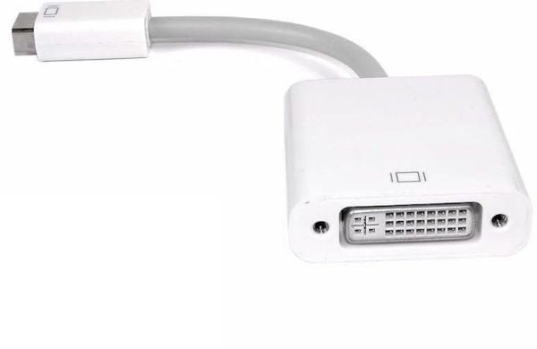 Qoltec - DVI-adapter - mini-DVI (hann) til DVI-I (hunn) - 17 cm