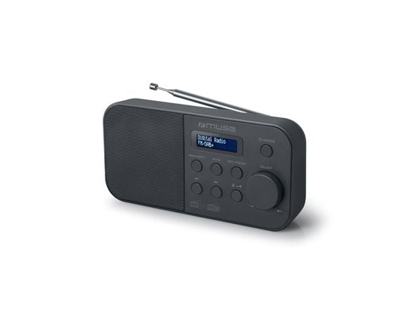 Muse M-109 DB, Bærbar, DAB+, FM, PLL, 87,5 - 108 MHz, 174.928 - 239.2 MHz, Automatisk skann, Automatisk lagring, LCD