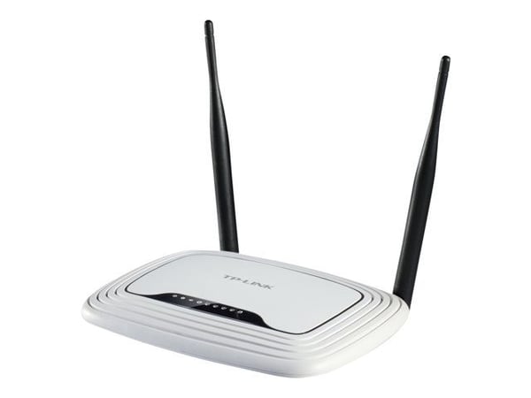 TP-Link TL-WR841N, Wi-Fi 4 (802.11n), Yksi kaista (2,4 GHz), Ethernet LAN, Valkoinen, Pöytäreititin