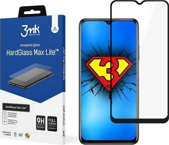 3MK 3MK HG Max Lite Xiaomi Poco M3 musta/musta