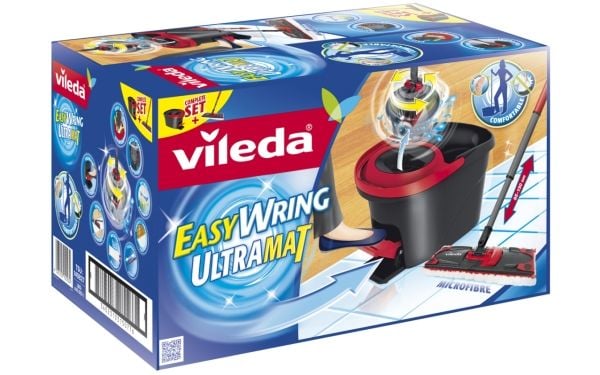 Vileda Easy Wring Ultramat Turbo 2-i-1 - moppesett