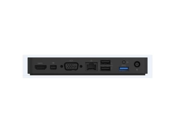 DELL WD15 180W, Langallinen, USB 3.2 Gen 1 (3.1 Gen 1) Type-C, 3,5 mm, USB A-tyyppi, 10,100,1000 Mbit/s, Musta