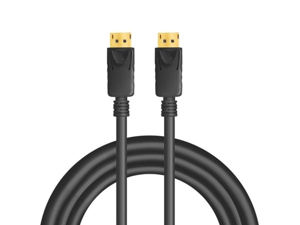 LogiLink CV0139, 5 m, DisplayPort, DisplayPort, Hankjønn, Hankjønn, 3840 x 2160 piksler
