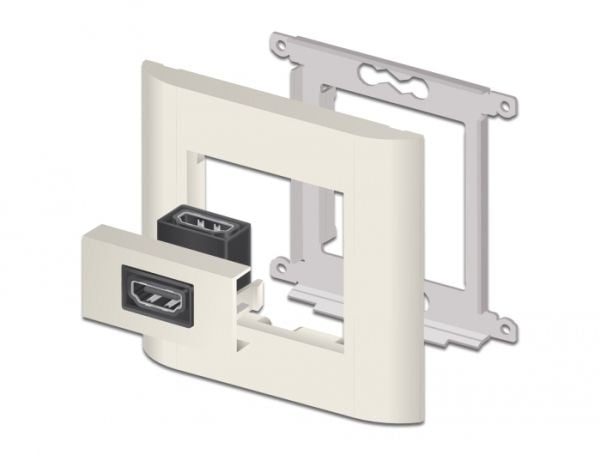 Delock - Easy 45 - click i-moduuli - HDMI - valkoinen, RAL 9003