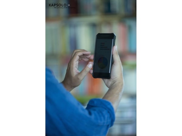 KAPSOLO HTC U12 Life, KAP11830 skjermfilter 15,2 cm (6") Rammeløst skjermfilter 3H, 15,2 cm (6"), Smarttelefon, 3H, Privatliv, 4 g