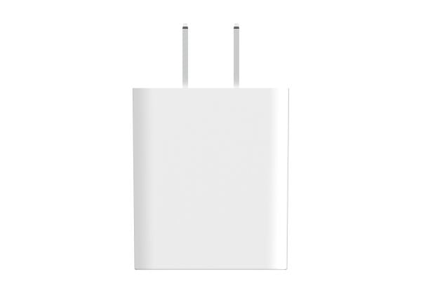 eSTUFF Home Charger - Strømadapter - 12 watt - 2.4 A (USB) - matt hvit - USA