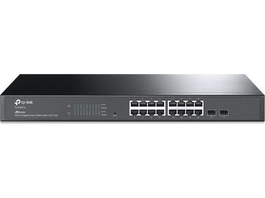 TP-Link Omada SG2218, Håndtert, L2/L2+, Gigabit Ethernet (10/100/1000), Rack-montering, 1U