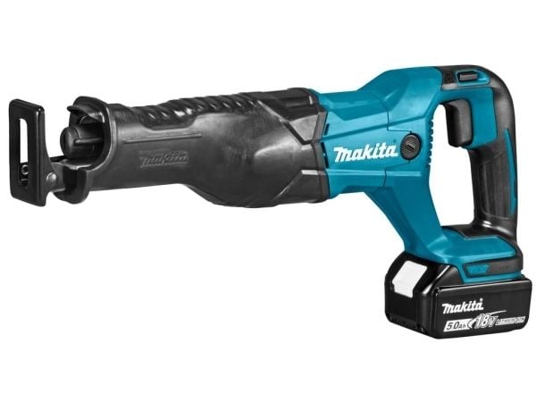 Batteridrevet stikksag Makita DJR186RTE; 18 V; 2x5,0 Ah