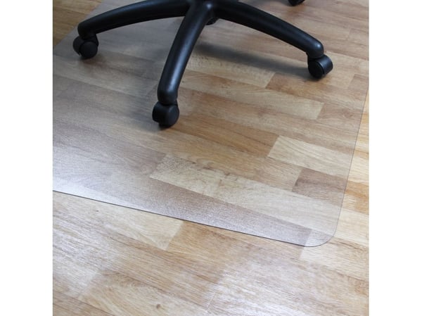 Advantage Budget stoleunderlag PVC 90x120 cm til hårdt gulv