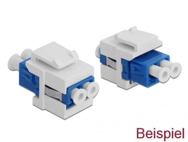 Delock Keystone cover - Modulært innføringshus - hvit (en pakke 10)