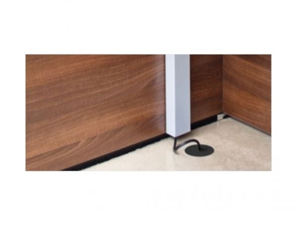 Delock - Kabelränna med lock - 1 m - vit
