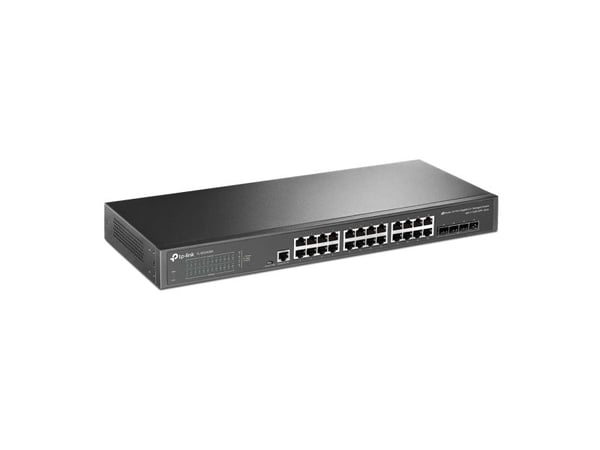 TP-Link Omada SG3428X, Håndtert, L2+/L3, Gigabit Ethernet (10/100/1000), Rack-montering, 1U