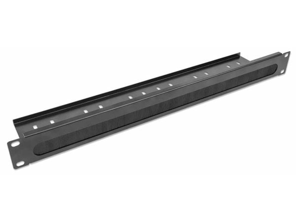 Intellinet 715812, Kaapelihylly, Musta, Terästä, 1U, 483 mm, 9,21 cm