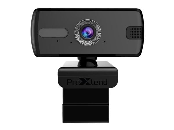 ProXtend X201 Full HD - Webkamera - farge - 2048 x 1536 piksler (30fps) - lyd - USB - Sorter