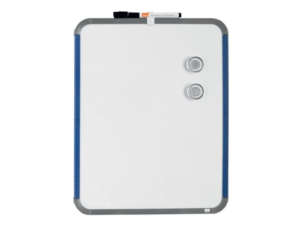Whiteboard Slimline Nobo lackerad 360x280 mm vit - (12 st.)