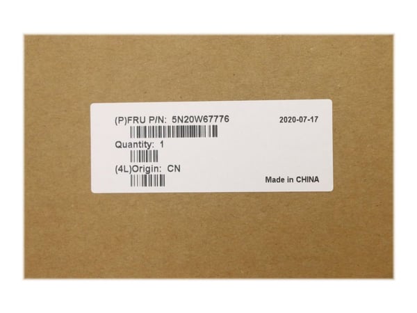 Chicony - Erstatningstastatur for bærbar PC - med Trackpoint, UltraNav - bakbelysning - QWERTY - Italiensk - for ThinkPad L14 Gen 1 20U1, 20U2, 20U...
