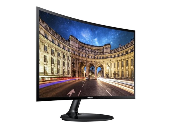 Samsung C24F390FHR, 59,7 cm (23.5"), 1920 x 1080 pikseliä, Full HD, LCD, 4 ms, Musta