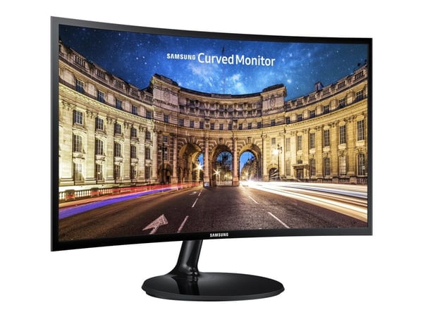 Samsung C24F390FHR, 59,7 cm (23.5"), 1920 x 1080 pikseliä, Full HD, LCD, 4 ms, Musta