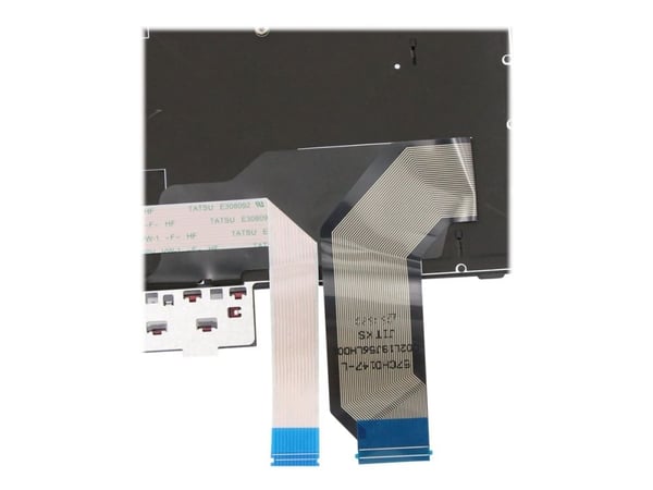 Chicony - Erstatningstastatur for bærbar PC - med Trackpoint, UltraNav - bakbelysning - QWERTY - Italiensk - for ThinkPad L14 Gen 1 20U1, 20U2, 20U...