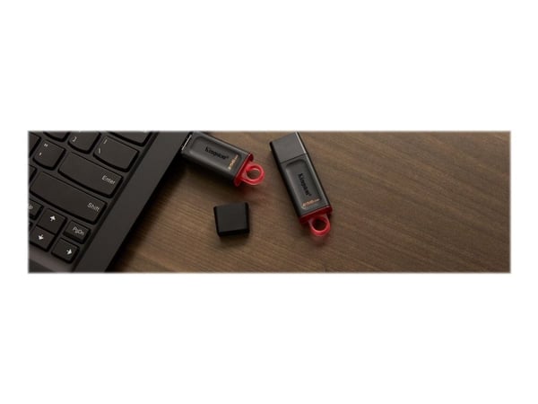 Kingston Technology DataTraveler Exodia, 256 GB, USB A-tyyppi, 3.2 Gen 1 (3.1 Gen 1), Suojus, 11 g, Musta