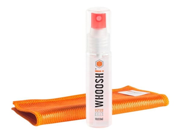 WHOOSH! Go Screen Wash, Laitteiden puhdistuspakkaus, Matkapuhelin/älypuhelin, 30 ml, Oranssi, Valkoinen, Universaali, 1 kpl