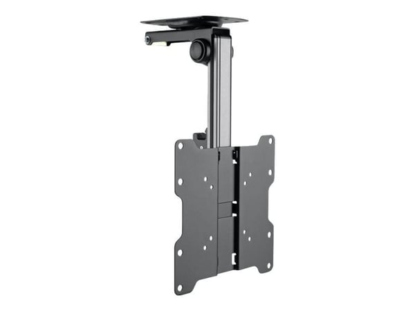 Schwaiger LWHD3720 513 - Brakett - for flatpanel - stål - svart - skjermstørrelse: 17"-37" - takmonterbar