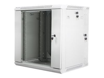 Lanberg - Rack skåp - väggmontering - grå, RAL 7035 - 12U - 19"