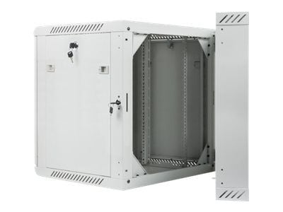 Lanberg - Rack skap - veggmonterbar - grå, RAL 7035 - 12U - 19"