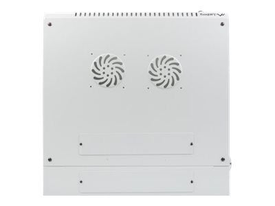 Lanberg - Rack skap - veggmonterbar - grå, RAL 7035 - 12U - 19"