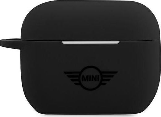 Mini MIACAPSLTBK AirPods Pro-skal, svart hårt fodral i silikon