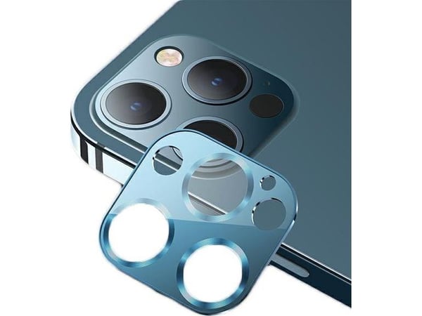 Usams USAMS Camera Lens Glass iPhone 12 Pro Max metal blue/blue BH707JTT04 (US-BH707)
