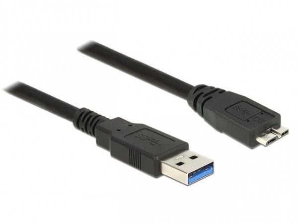DeLOCK - USB-kaapeli - USB Type A (han) til Micro-USB Type B (han) - USB 3.0 - 50 cm - lajittelu - lajittelu