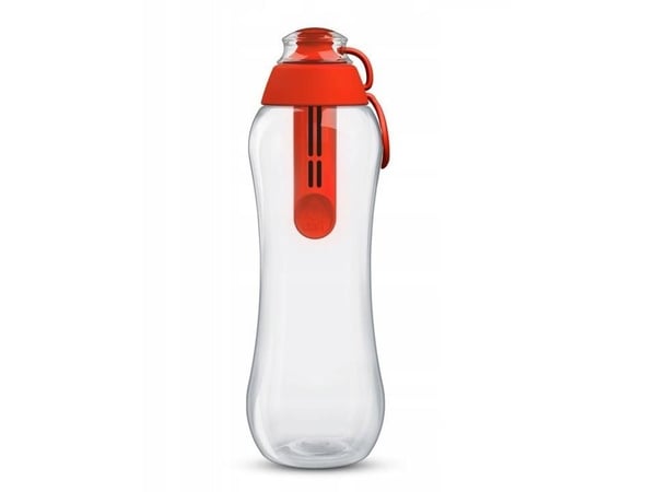 Dafi filtrerande flaska röd 500 ml