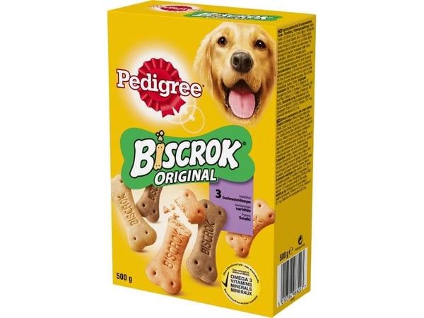 Pedigree Biscrock Original, aikuisille, kana, 500 g