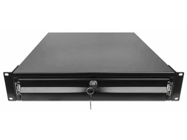 Intellinet 715829, Lådenhet, Stål, Svart, 1 styck, 8 kg