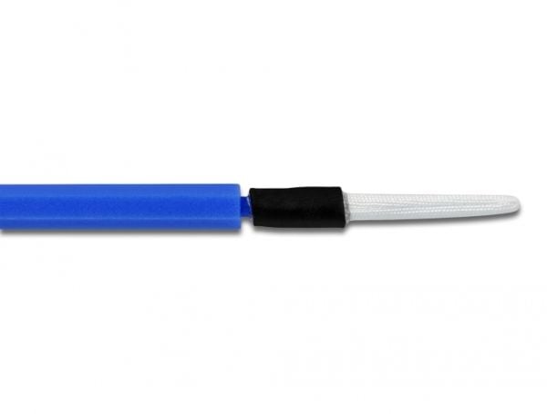 Delock - Fiberoptikkrensepinne - 10 cm - blå (en pakke 5)
