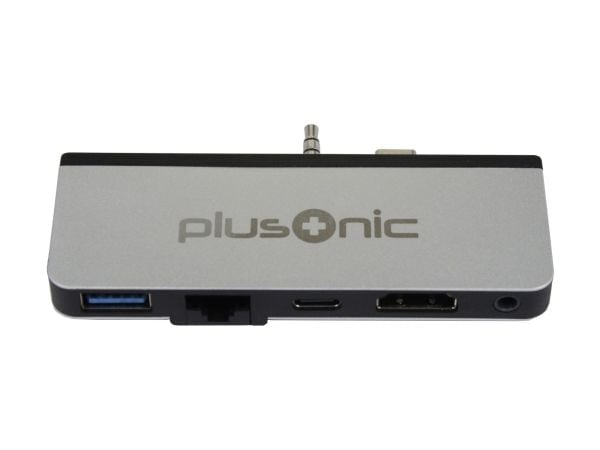 ALLNET PSUC0165, USB 3.2 Gen 1 (3.1 Gen 1) Type-C, Silver, 3?5mm, HDMI, RJ-45, USB 3.2 Gen 1 (3.1 Gen 1) Type-C