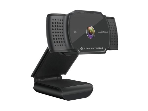 Conceptronic AMDIS02B - Nettkamera - farge - 5 MP - 2592 x 1944 - 2K - fastfokal - lyd - USB 2.0 - MJPEG, YUV2 - DC 5 V