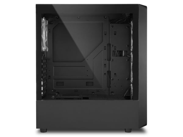 Sharkoon TK4 RGB, Midi Tower, PC, Svart, ATX, micro ATX, Mini-ITX, Multi, Fall fläktar