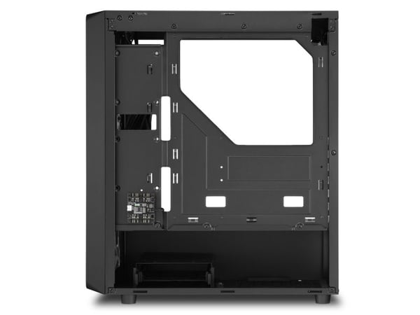 Sharkoon TK4 RGB, Midi Tower, PC, Svart, ATX, micro ATX, Mini-ITX, Multi, Fall fläktar