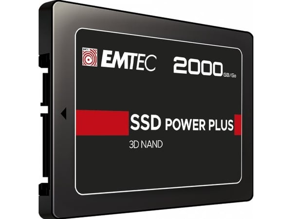 EMTEC X150 Power Plus - SSD-levy - 2 TB - sisäinen - 2,5" - SATA 6Gb/s