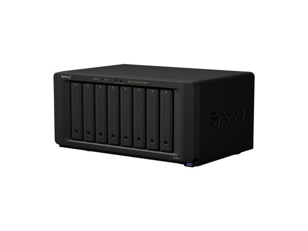 Synology Disk Station DS1821+ - NAS-server - 8 bays - SATA 6Gb/s - RAID 0, 1, 5, 6, 10, JBOD - RAM 4 GB - Gigabit Ethernet - iSCSI support